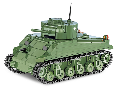 COBI konstruktorius Sherman M4A1 tankas 1:48, 312 detalių (2715)