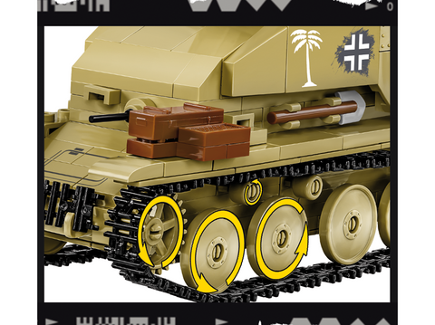 COBI konstruktorius Marder III Sd.Kfz.139 Company of Heroes 3, 1:35, 420 vnt.