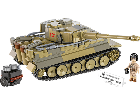 COBI Panzer VI Tiger I Nr.131 konstruktorius, 1:35, 898 detalių