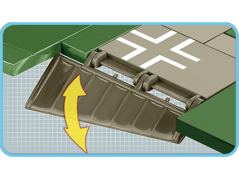 COBI konstruktorius Messerschmitt Me 262 A-1a 1:32, 390 detalių 5721