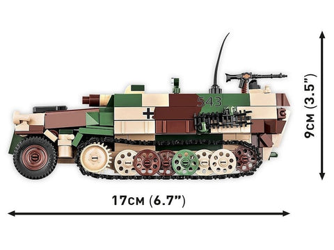 COBI Konstruktorius Sd.Kfz. 251/9 Stummel 1:35, 485 detalių