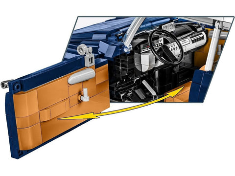 COBI Citroën DS 21 Pallas 1968 konstruktorius, 1:12, 2265 det.