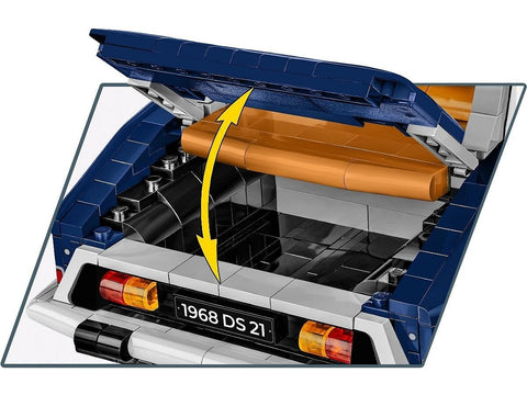 COBI Citroën DS 21 Pallas 1968 konstruktorius, 1:12, 2265 det.