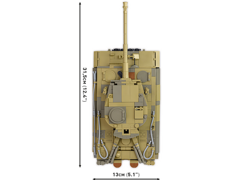 COBI konstruktorius Panzer VI Tiger 131, 1:28, 1275 detalių tankas