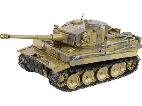 COBI konstruktorius Panzer VI Tiger 131, 1:28, 1275 detalių tankas