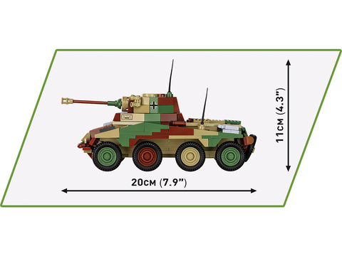 COBI konstruktorius Sd.Kfz. 234/2 Puma, 1:35, 470 detalių