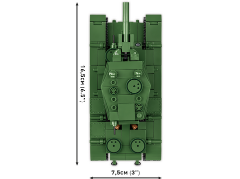 COBI KV-2 tanko konstruktorius 1:48, 510 detalių