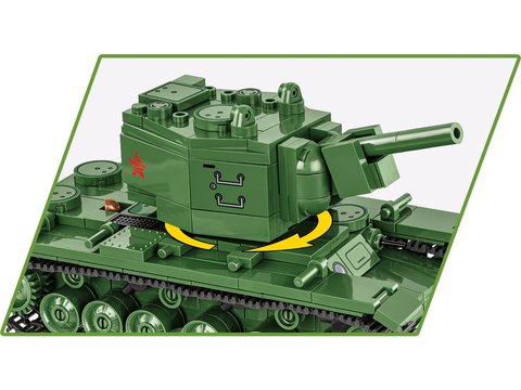 COBI KV-2 tanko konstruktorius 1:48, 510 detalių