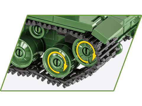 COBI KV-2 tanko konstruktorius 1:48, 510 detalių