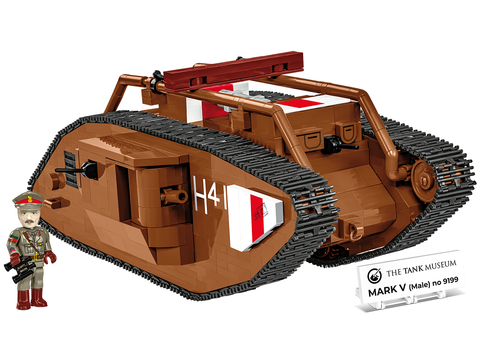 COBI Mark V „Male“ tanko konstruktorius, 1:35, 844 detalės