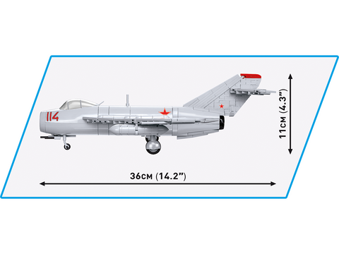 COBI MiG-17 Fresco NATO konstruktorius, 1:32, 568 detalių
