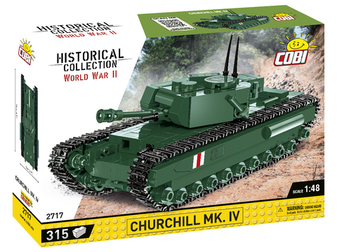 COBI Churchill Mk IV tanko konstruktorius 1:48, 315 det., 2717