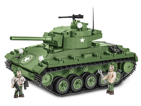 COBI M24 Chaffee tanko konstruktorius, 590 det., mastelis 1:28