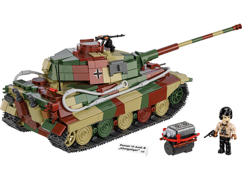 COBI tanko konstruktorius Panzer VI B Königstiger 1:35, 802 detalių