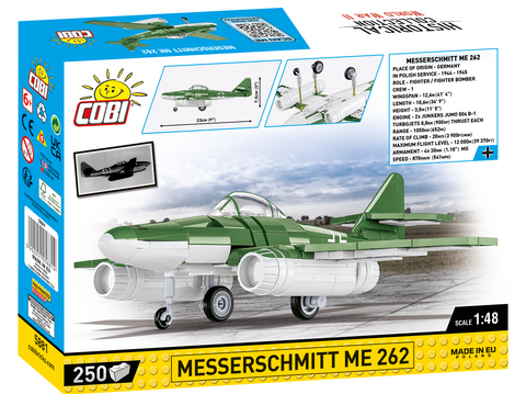 COBI Messerschmitt Me 262 konstruktorius, 1:48, 250 det., 5881