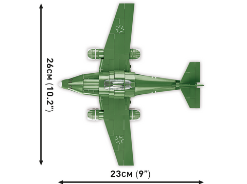 COBI Messerschmitt Me 262 konstruktorius, 1:48, 250 det., 5881