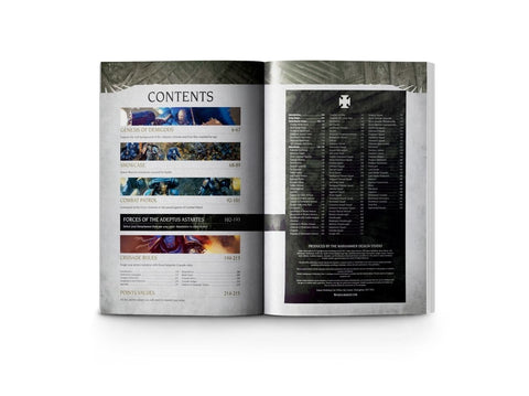 Warhammer 40,000 Codex: Space Marines knyga (anglų, 216 p.)