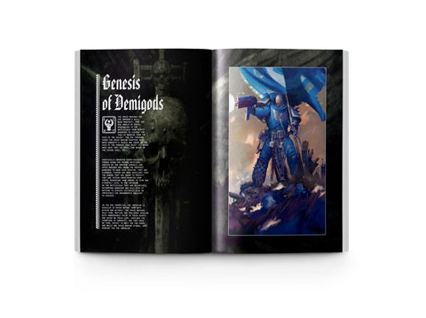 Warhammer 40,000 Codex: Space Marines knyga (anglų, 216 p.)