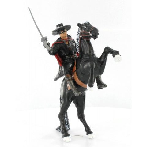 Comansi Zoro ant žirgo – 10 cm figūrėlė, nuimama nuo žirgo