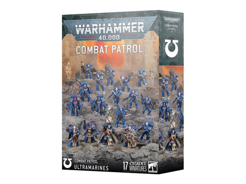 Warhammer 40,000 Combat Patrol: Ultramarines – miniatiūrų rinkinys (17vnt)