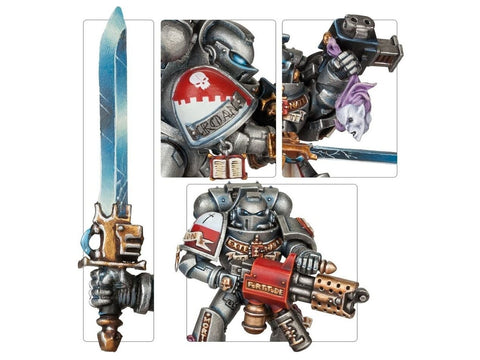 Warhammer 40,000: Grey Knights Combat Patrol rinkinys, 17 miniatiūrų