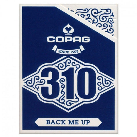 Copag: Copag 310 Back me Up pokerio kortos (mėlynos) - HOBI.LT 🇱🇹