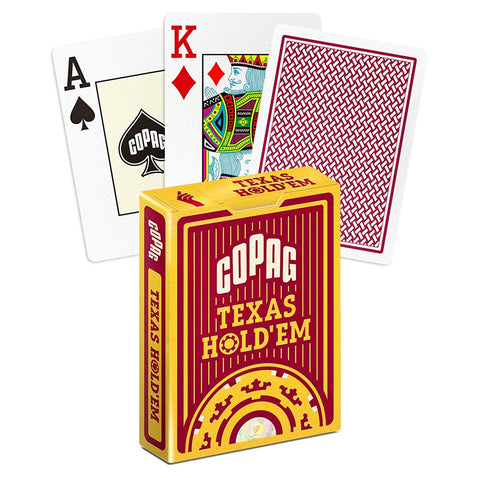 Copag Texas Holdem pokerio kortos (Raudonos)HOBI.LT 🇱🇹