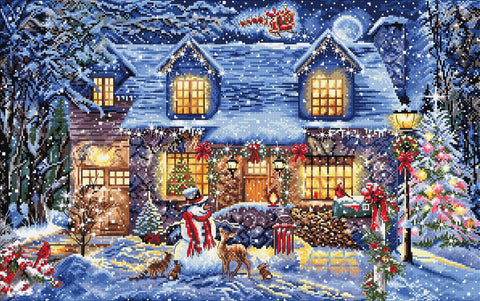 Siuvinėjimo rinkinys Cottage Glow SLETIL8030