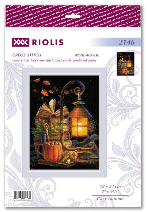 RIOLIS: Cozy Autumn. Siuvinėjimo rinkinys iš RIOLIS Nr.: 2146 - HOBI.LT 🇱🇹