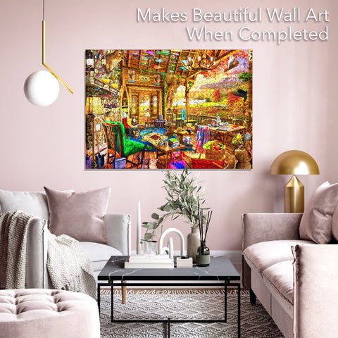 Brain Tree Games dėlionė „Jauki veranda“ – 1000 detalių, 70x50 cm, suaugusiems