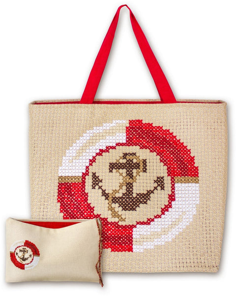 Luca - s: Cross Stitch Hand Bag SBAG004 - HOBI.LT 🇱🇹