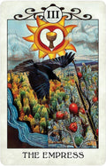 US Games Systems: Crow Tarot kišeninio dydžio leidimo kortos US Games Systems - HOBI.LT 🇱🇹