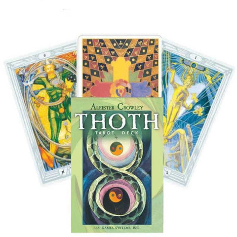 US Games Systems: Crowley Thoth Large Tarot kortos - HOBI.LT 🇱🇹