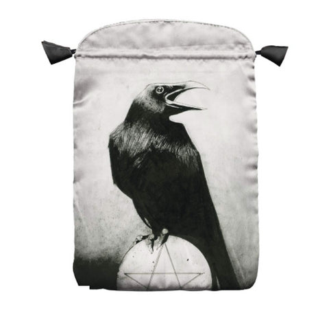 Crows satininis maišelis kortoms