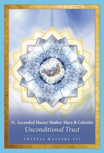 Blue Angel: Crystal Mandala Oracle kortos - HOBI.LT 🇱🇹