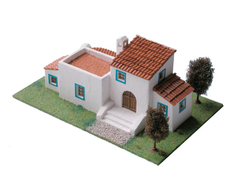 CUIT surenkamas keraminis Ibizos namo modelis 1:87 (H0)