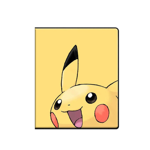 Pikachu 4 kišenių Pokémon kortelių albumas kolekcininkams