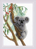 RIOLIS: Cute Koala. Siuvinėjimo rinkinys iš RIOLIS Nr.: 2082 - HOBI.LT 🇱🇹