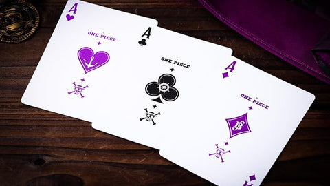 One Piece Juodabarzdžio pokerio kortos – licencijuotos kolekcininkams