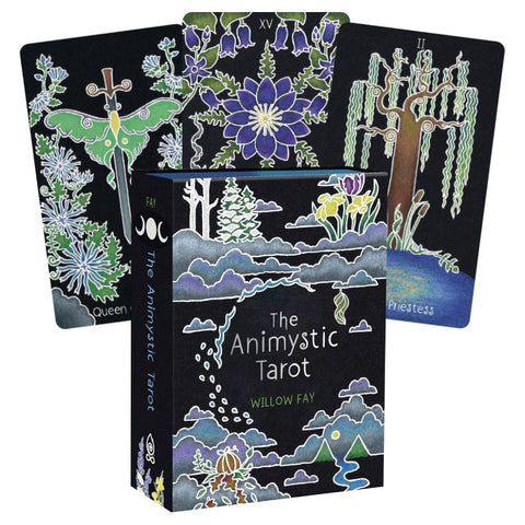 Animystic Tarot: 78 kortų kaladė su vadovu – gamtos magijos įkvėpta
