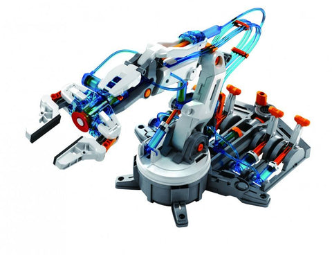 Hidraulinės roboto rankos konstruktorius 10+ su griebtuvu ir siurbtuku, 229 d.