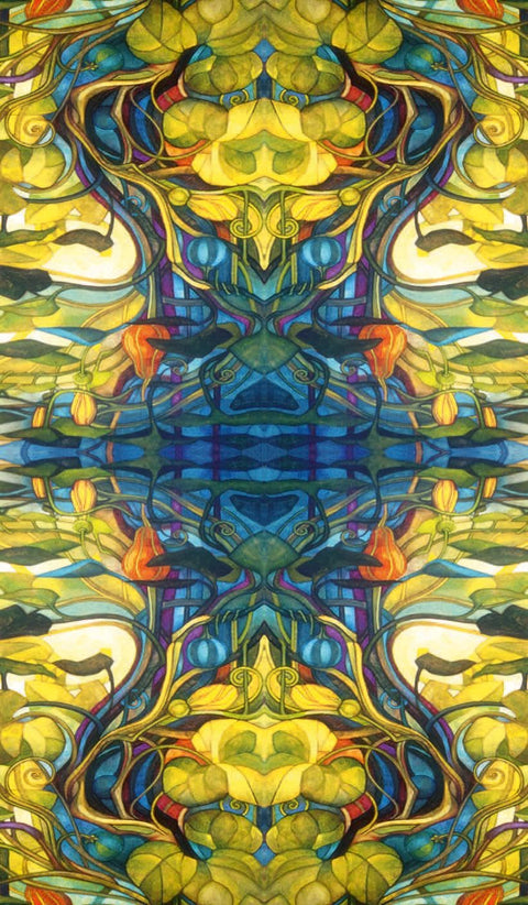 Crystal Tarot taro kortos – premium leidimas Lo Scarabeo, vitražo stiliaus