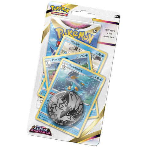 Pokemon Astral Radiance Swampert premium kortų rinkinys su papildymu