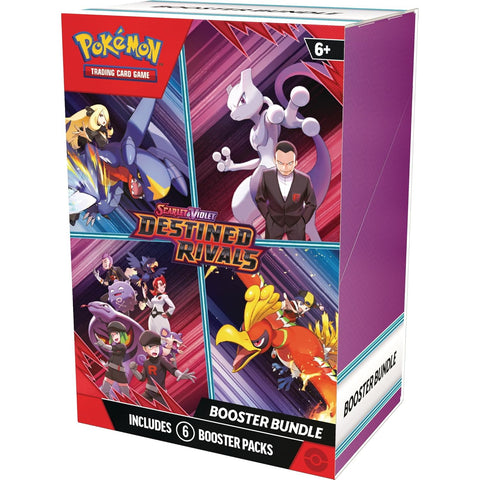 Pokémon TCG Destined Rivals 6 papildymų rinkinys kolekcionieriams