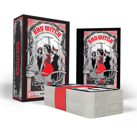 Bad Witch Tarot – 78 taro kortų kaladė su 128 psl. knygele