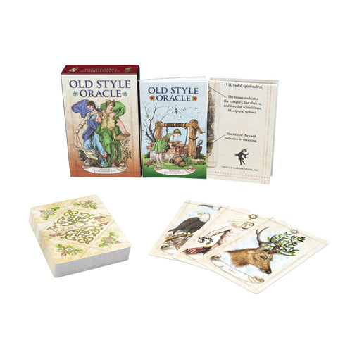 Old Style Oracle vintažinės orakulo kortos būrimams ir savianalizei