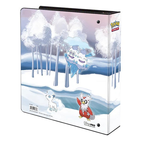 Ultra PRO Pokémon segtuvas Frosted Forest, 2 colių D-žiedai, kortelėms
