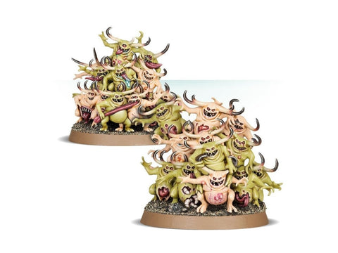 Warhammer Maggotkin of Nurgle: Nurglings miniatiūrų rinkinys (3 vnt.)