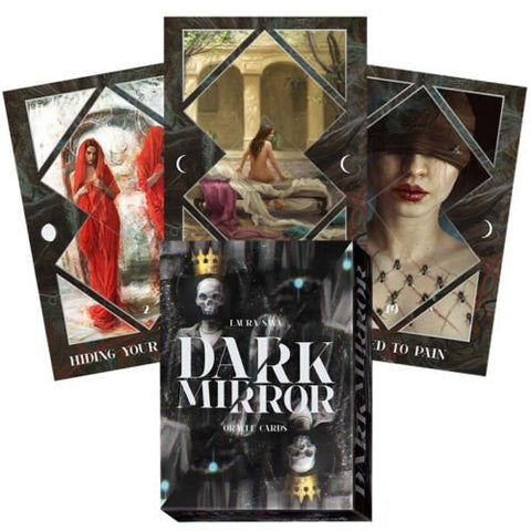 Lo Scarabeo: Dark Mirror Oracle Kortos - HOBI.LT 🇱🇹