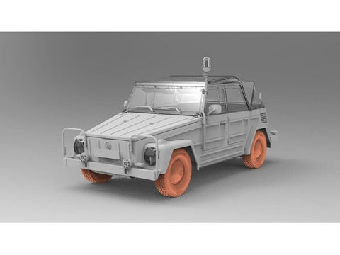 Das Werk Kurierwagen 181 Bluelight Version, surenkamas modelis 1/35, 35045